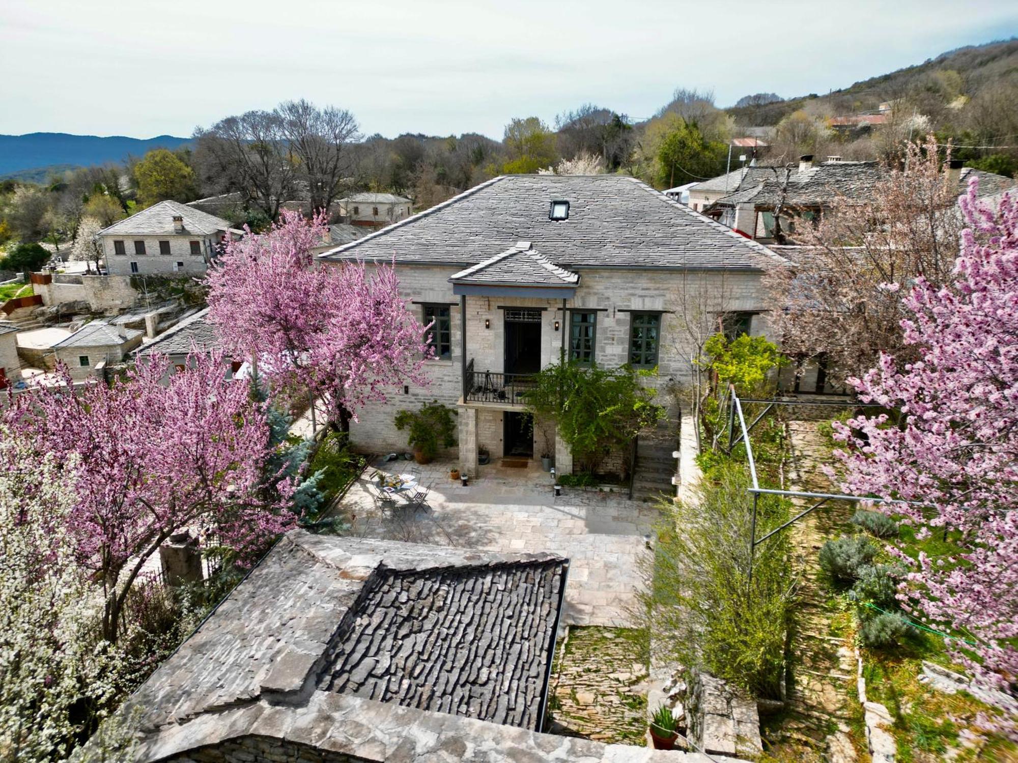 ホテル Katikia Zagori ビッツァ エクステリア 写真